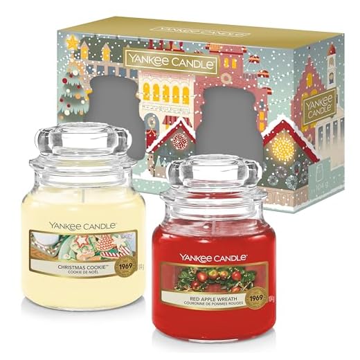 Yankee Candle Set regalo di candele profumate | 2 piccole candele in barattolo | Fino a 30 ore di combustione | Regali perfetti per le donne