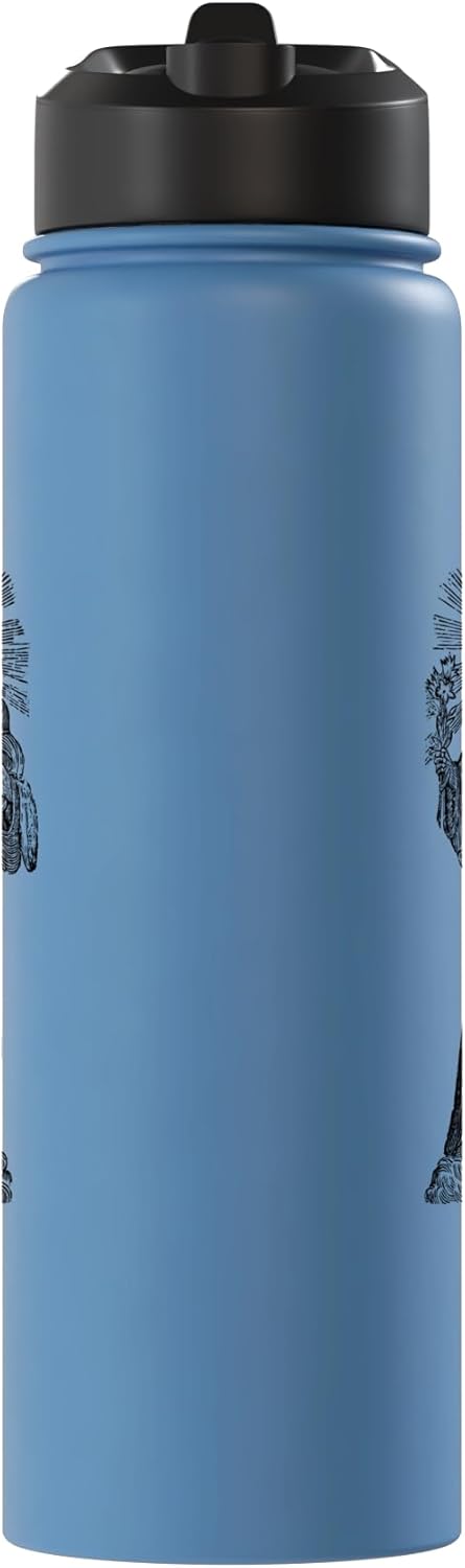 St Anthony of Padua Baby Jesus Vintage Catholic Patron Saint Stainless Steel Insulated Water Bottle