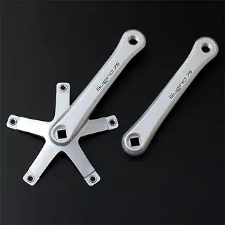 SUGINO(スギノ) クランクセット SG75 144 (AA) (NJS) 167.5mm シルバー