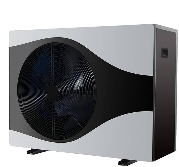 SMETA Pompa di Calore Aria-Acqua, Circolatore Riscaldamento, 10 KW, R32 a Tecnologia Full DC Inverter, Alta Efficienza Energetica A+++