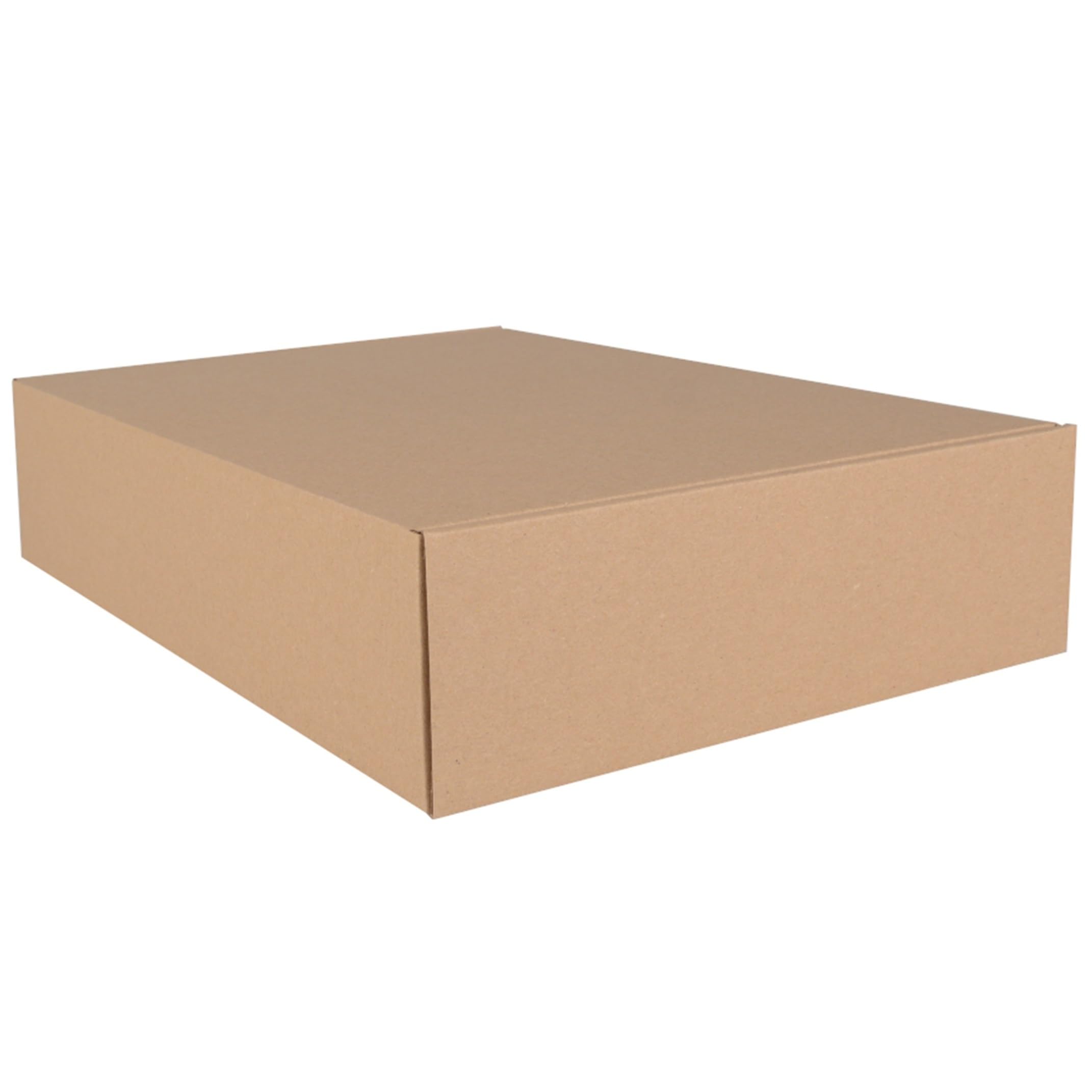 BB-Verpackungen 100x DHL Kleinpaket Klappschachtel 350 x 250 x 80mm 1-wellig (100 Stück) | schnell aufbauend, DHL-versandoptimiert und robuster Versandkarton für kleine Waren