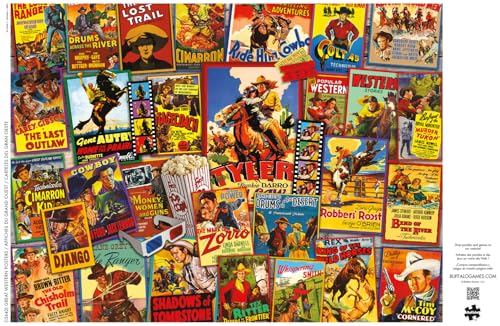 Buffalo Games - Lewis T Johnson - Collage Collection - Great Western Posters - 1000 Piece Jigsaw Puzzle for Adults - Challenging Puzzle Perfect for Game Nights - Finished Size is 26.75 x 19.75 - image 5