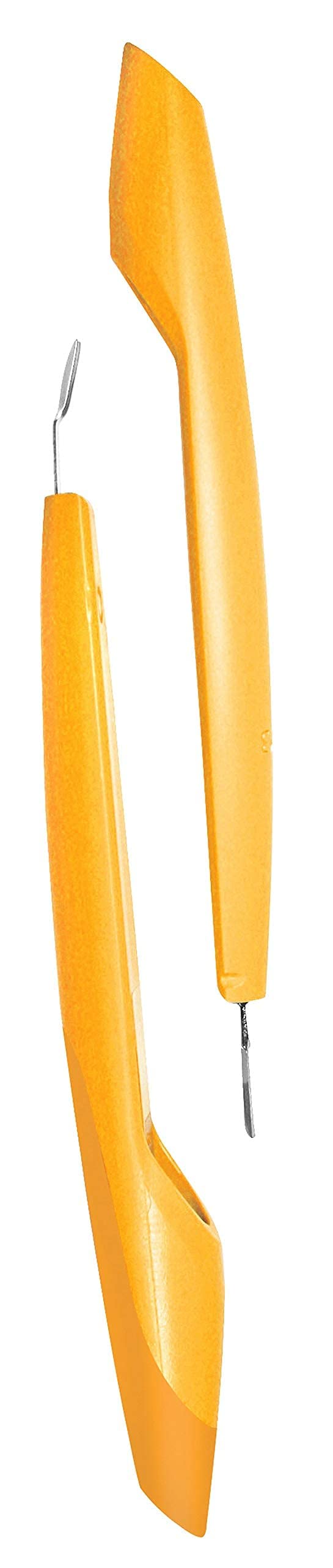 Tenartis Rimuovi Cuticole, Spingi Cuticole con Punta in Acciaio Inox | Strumento Manicure 3 in 1: Spingicuticole, Tagliacuticole, Pulisciunghie