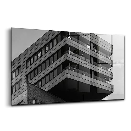 Peinture sur verre d'Amsterdam 140x70cm pour illuminer votre grand salon