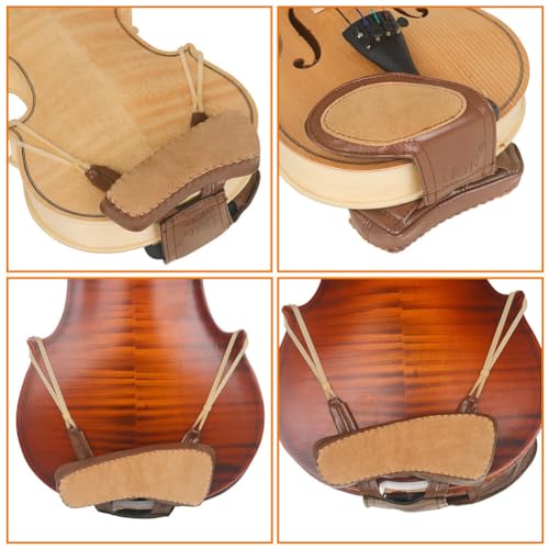 ERINGOGO Almofada De Descanso De Ombro Almofada De Apoio De Queixo Para Violino 4/4 Ombreira De Viol