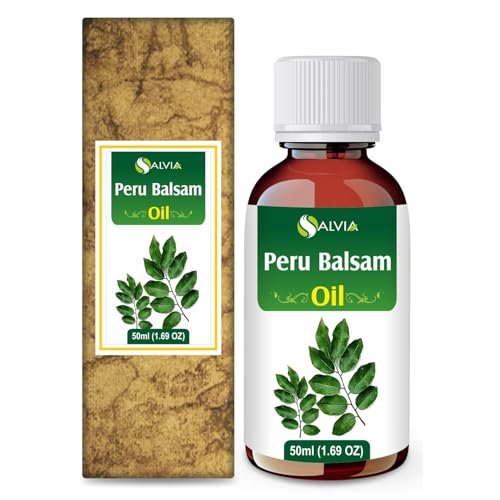 Image of Salvia Peru Balsam Oil (Myroxylon pereirae) 100% Pure & Natural With Dropper 50ml
