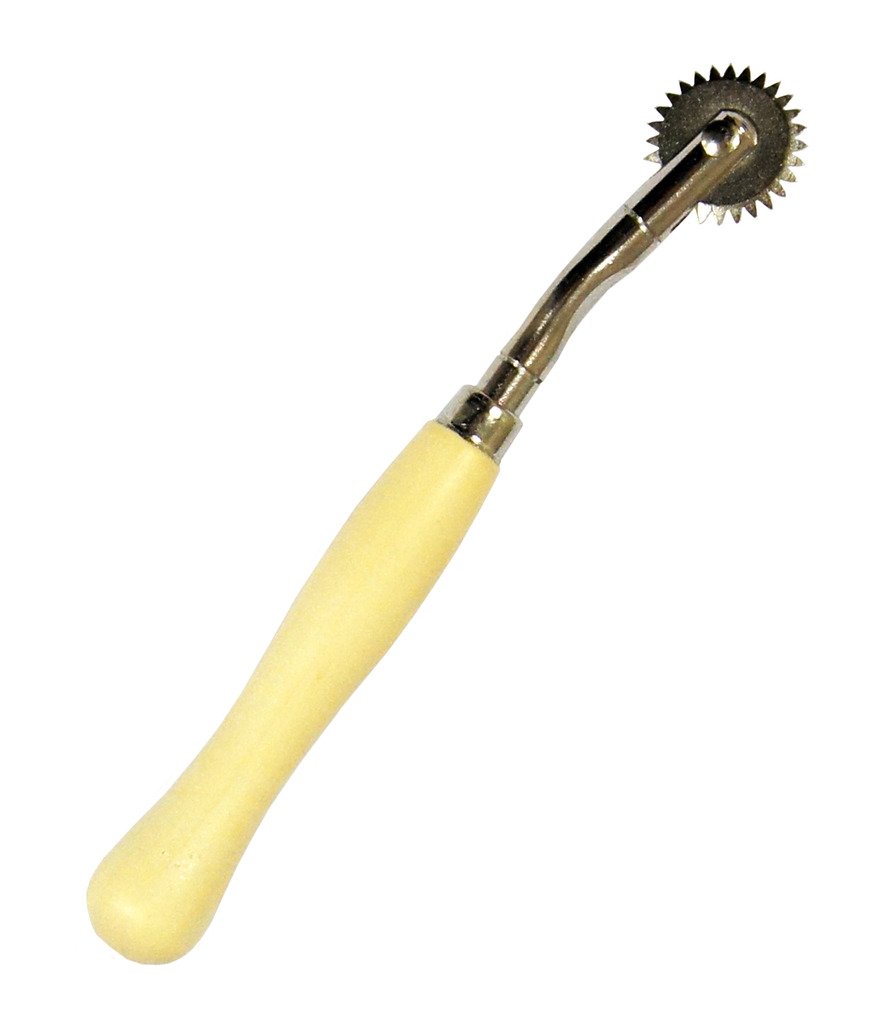 HAND Tracing Wheel Comfort Legno per impugnarla seghettata Cucito modellistica