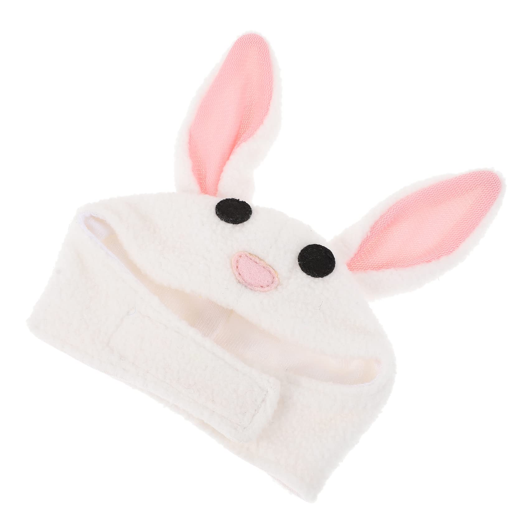 Kisangel 1pc Hamster Headgear Bunny Ear Headband Adjustable Pet Headgear Cartoon Squirrel Headdress Pet Cosplay Costume Small Pet Rabbit Cap Pet Bunny Hat Squirrel Bunny Hat