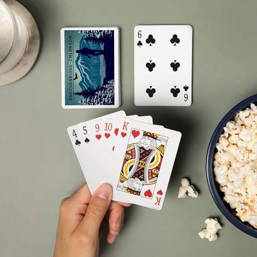 Baraja de cartas Poker Breckenridge Colorado 52 piezas miniatura 2
