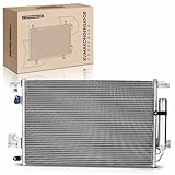 Frankberg Refrigerador de aire acondicionado Condensador de aire acondicionado Compatible con ASX GAW 1.6L ASX GAW 1.8L ASX GAW 2.3L ASX GAW 2.0L Lancer VIII Sportback CXA 1.8L Replace# MI3030172