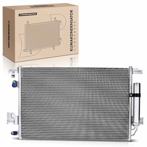 Frankberg Refrigerador de aire acondicionado Condensador de aire acondicionado Compatible con ASX GAW 1.6L ASX GAW 1.8L ASX GAW 2.3L ASX GAW 2.0L Lancer VIII Sportback CXA 1.8L Replace# MI3030172
