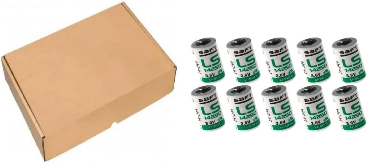 Aa Batterie Saft LS14250CNA Battery 3.6V Li-SOCl2 1/2AA With Axial Wires Ls14250 Cna Batteria Aa - Foto 12