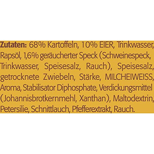 Pfanni Bauern Frühstück Kartoffelfertiggericht Bratkartoffeln mit Speck & Ei 100% deutsche Kartoffeln, 1 x 400 g