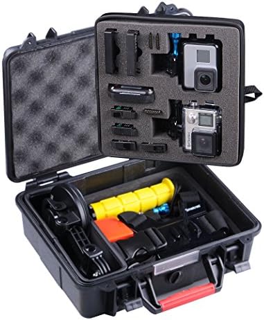 Smatree SmaCase GA500 Floaty/Water-Resist Hard Case Compatible for GoPro Hero 10,9,8,7,6,5,4,3 Plus, 3, 2, 1,GoPro Hero (2018),DJI Osmo Action (Camera and Accessories Not Included)