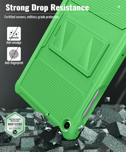 Image of MoKo Shockproof Case Fit Samsung Galaxy Tab A11+ Plus / A9+ 11 Inch | Full Body Rugged Stand Back Cover with Built-in Screen Protector for Galaxy Tab A11+ / A9+ Tablet, Forest Green
