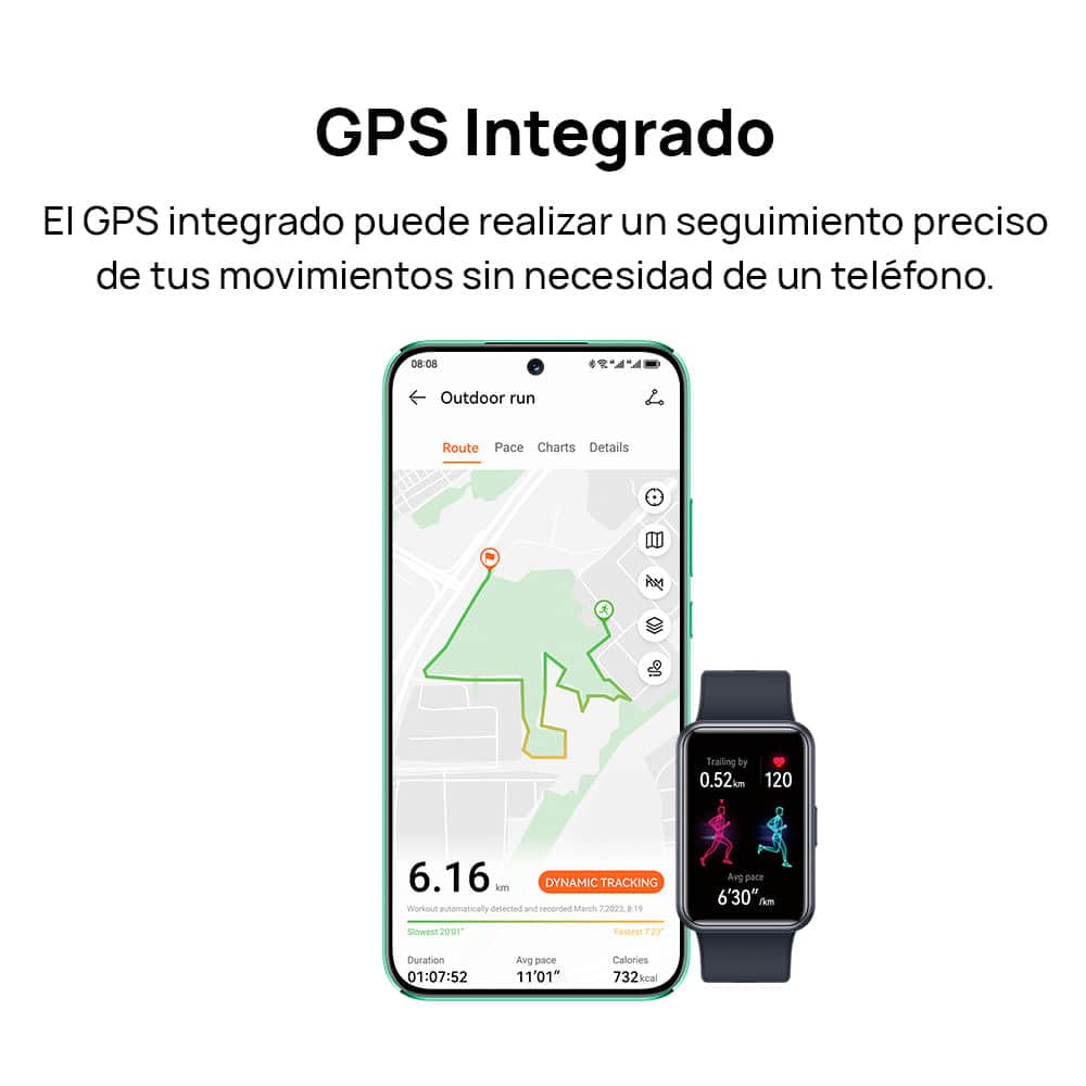 HUAWEI WATCH FIT SE, Display AMOLED HD da 1,64“,Monitoraggio scientifico del sonno,GPS integrato,Durata della batteria 9 giorni,Risposte con messaggi rapidi,Compatibile con Android e iOS,Verde+AP52