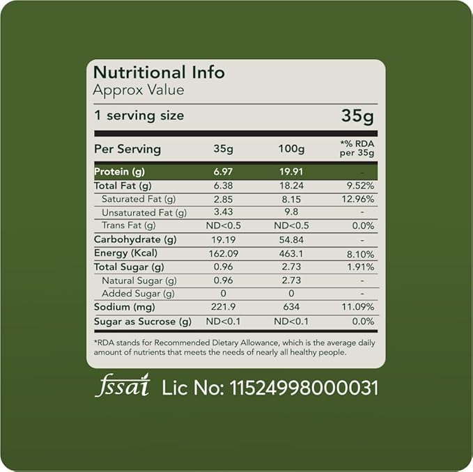 Image of Svasthyaa High Protein Moong Jor | Roasted Moong Dal Namkeen Snack | Healthy Vegetarian Dal Snack | Gluten Free, Vegan & Jain | Breakfast, Travel & Kids | 220g (Pack of 3)