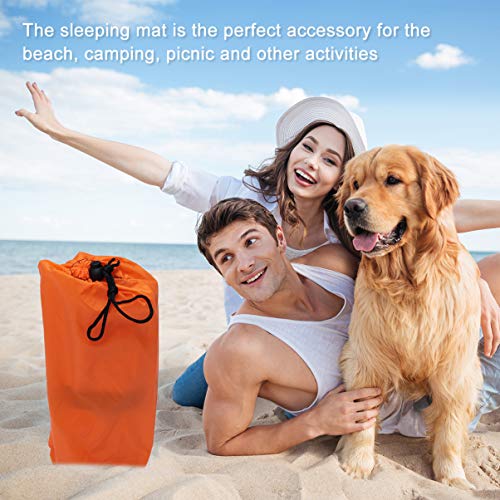 Tapete de dormir inflável impermeável para viagens da Besportble, tapete para acampamento, tenda, ta