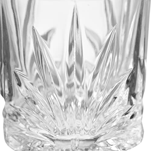 Verres à eau lavables au lave-vaisselle Leonardo Capri 330 ml à relief