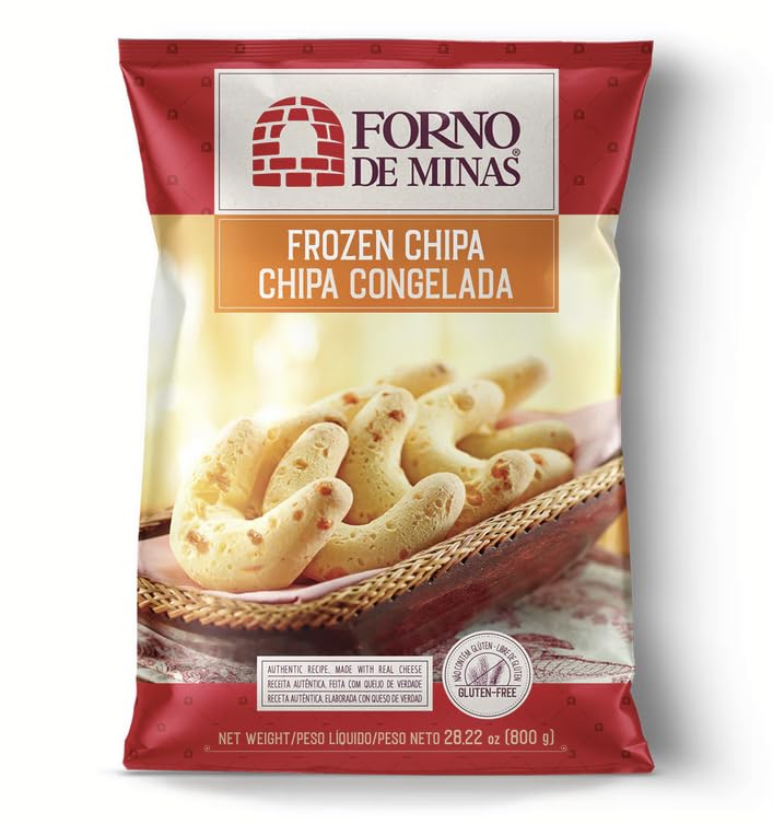 Forno de Minas Brazilian Chipa 28.22 oz | Chipa Tradicional | Bundle by Fortune Brazil (Pack of 2)