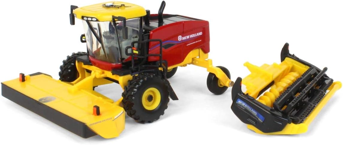 ERTL 1/64 New Holland Speedrower 220 Plus Self-Propelled Windrower w/Both Heads, 2022 Farm Show 13969