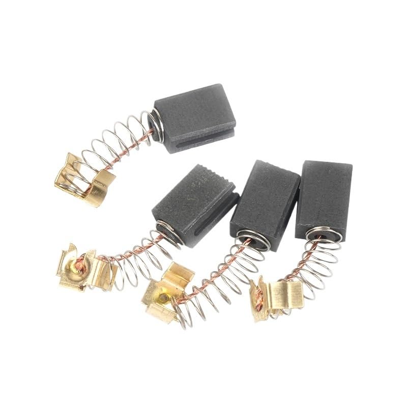 6 szt. mi ni wiertarka elektryczna szlifierka wymiana szczotki węglowe części zamienne do silników elektrycznych części obrotowe 6 * 9 * 13,5 mm
