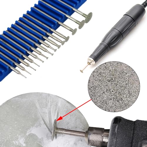 10 Puntas de Fresa 2.35mm Mango y 4mm Cabeza miniatura 5