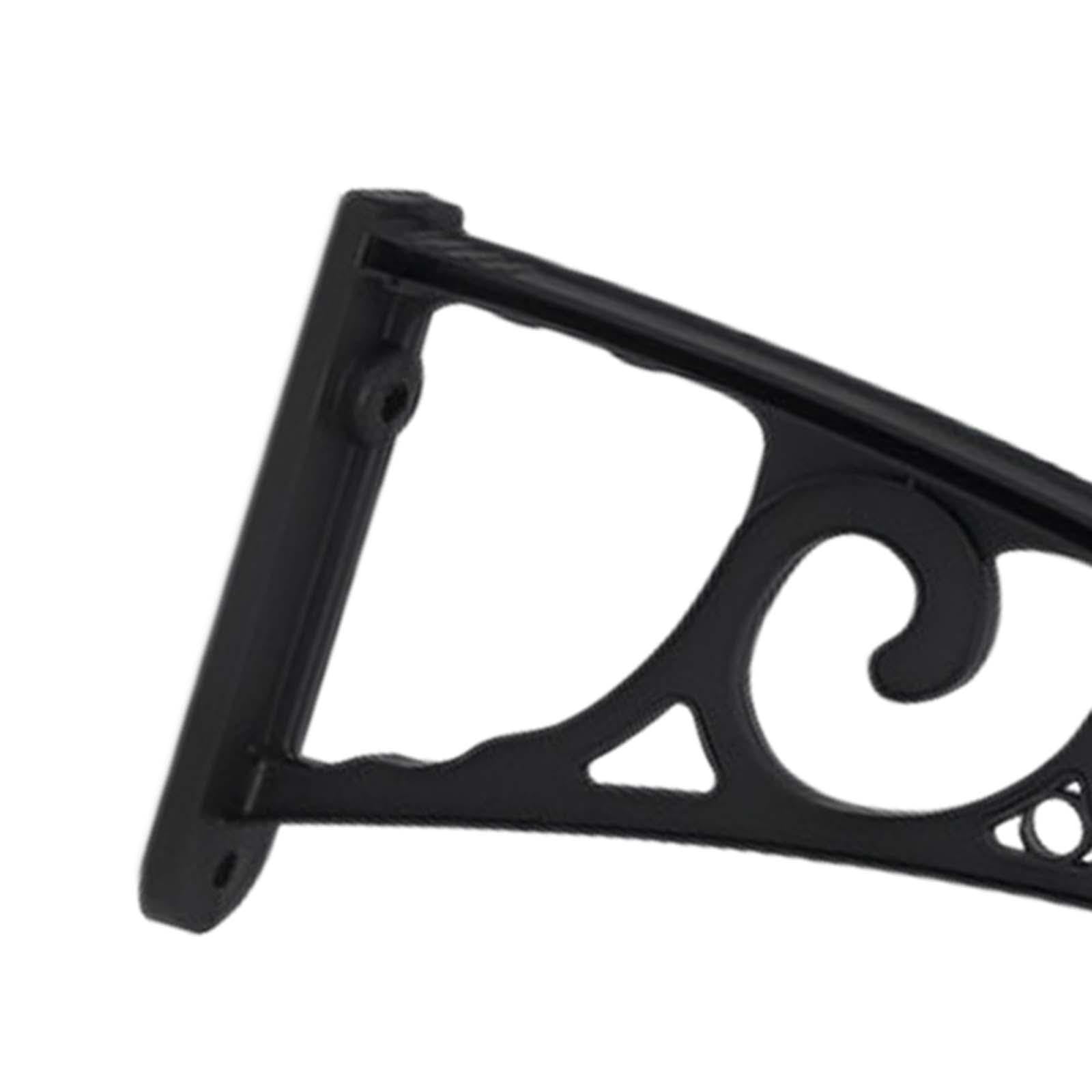Stabile Markisen Überdachungshalterung, Sonnenschutz Stützhalterung, Fenster Und Türmarkisenhalterung, Schwarz