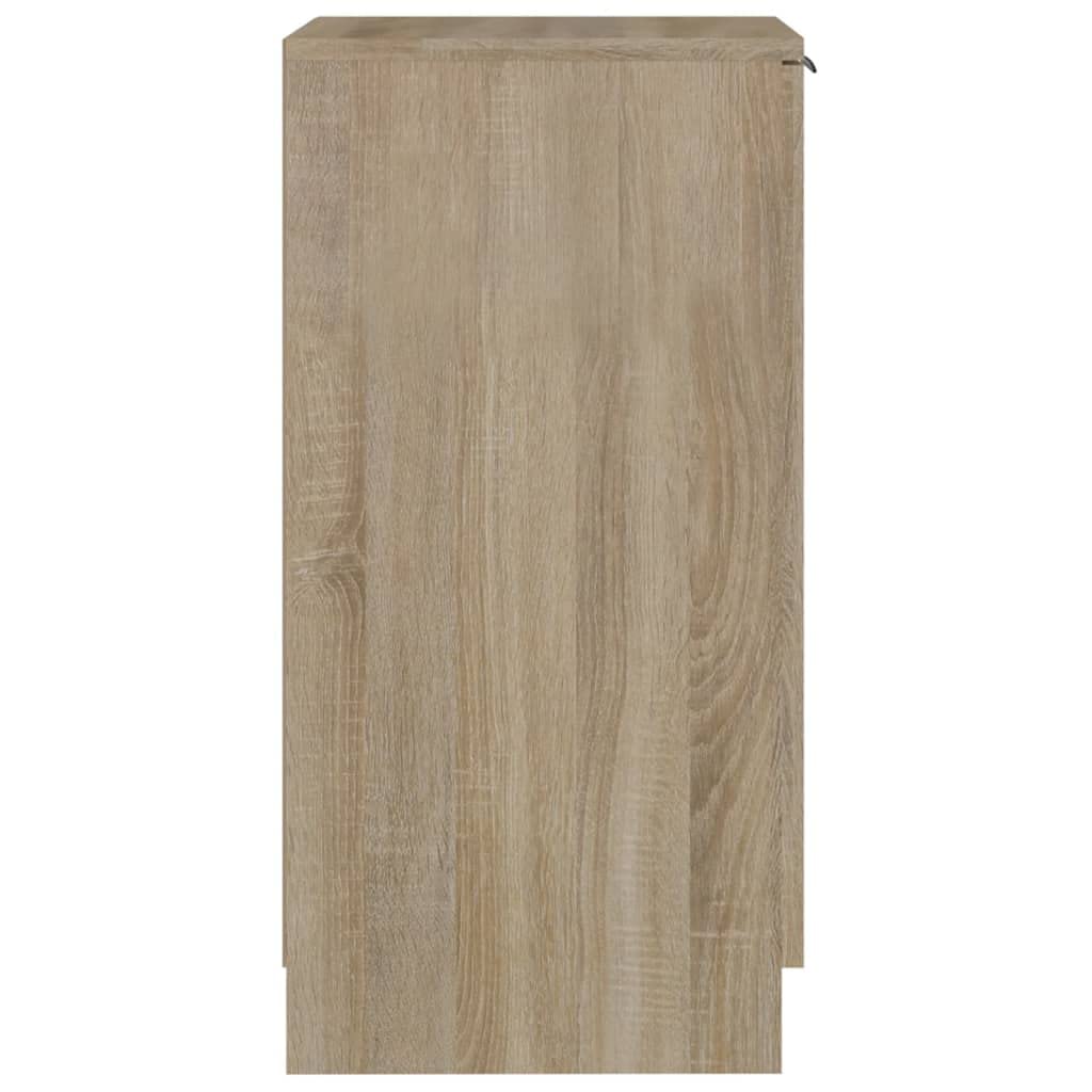 vidaXL Szafka na buty, dąb sonoma, 30x35x70cm, materiał drewnopochodny, stojak na buty, szafka na buty, regał na buty, stojaki na buty, szafki na buty
