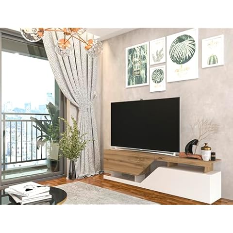 BDW Meuble TV RTV Double Cover