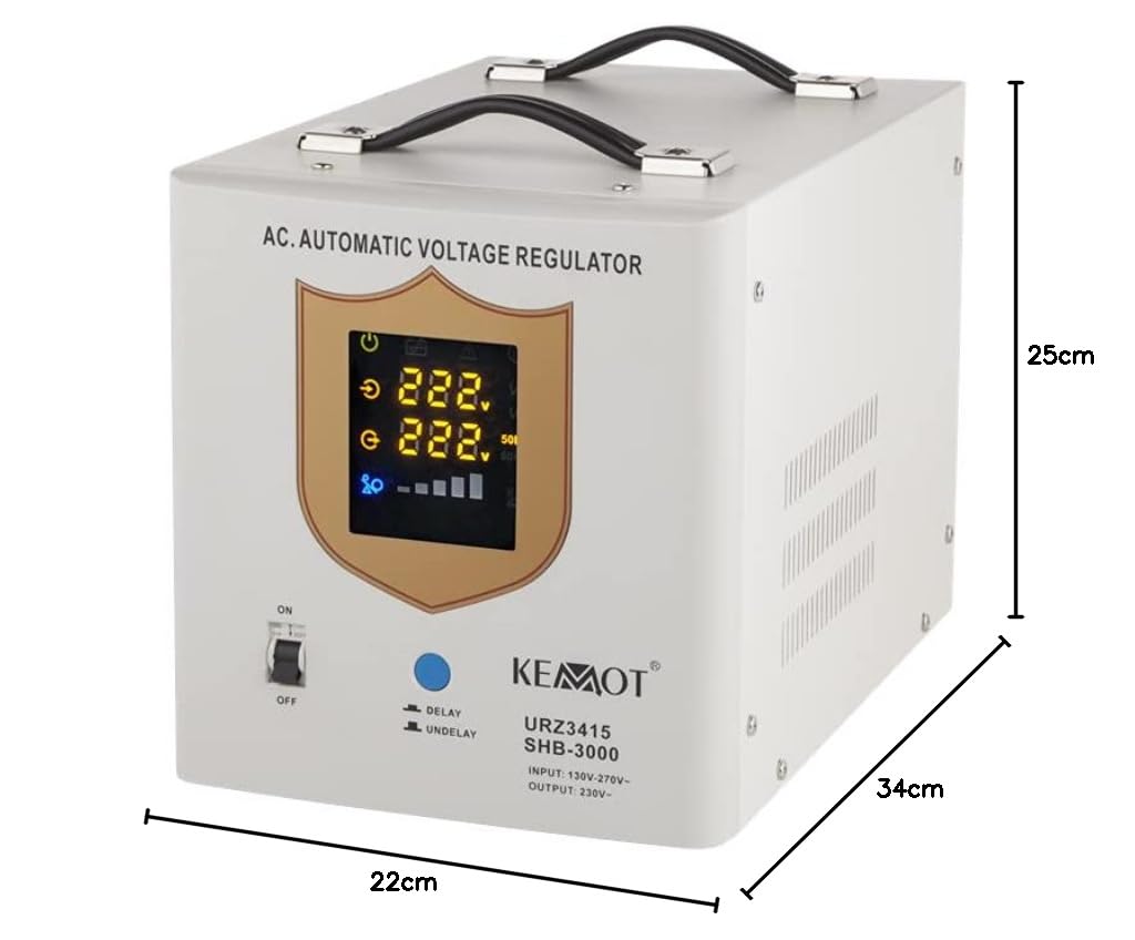 Régulateur de tension automatique KEMOT SHB-3000