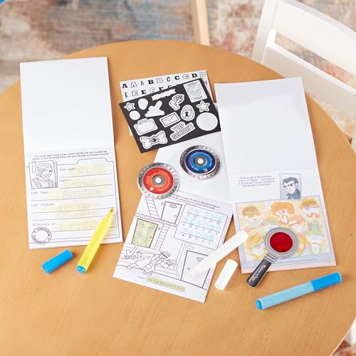 Melissa & Doug 5238 On The Go Secret Decoder Deluxe Activity Set And Super Sleuth Toy - Seek And Find Book, Kids Road Trip Essentials, Detective Kit thumb #8