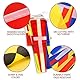 Anley International Maritime Signal Code String Flags Set van 40 vlaggen - 40 voet lange wimpels voor thuis/boot/vaartuig - enkele vlag 5,5x18 of 5,5x9