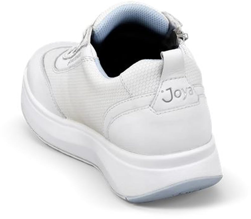 JOYA Laura Black, Damen Schnürschuh aus weichem, gewalktem Leder