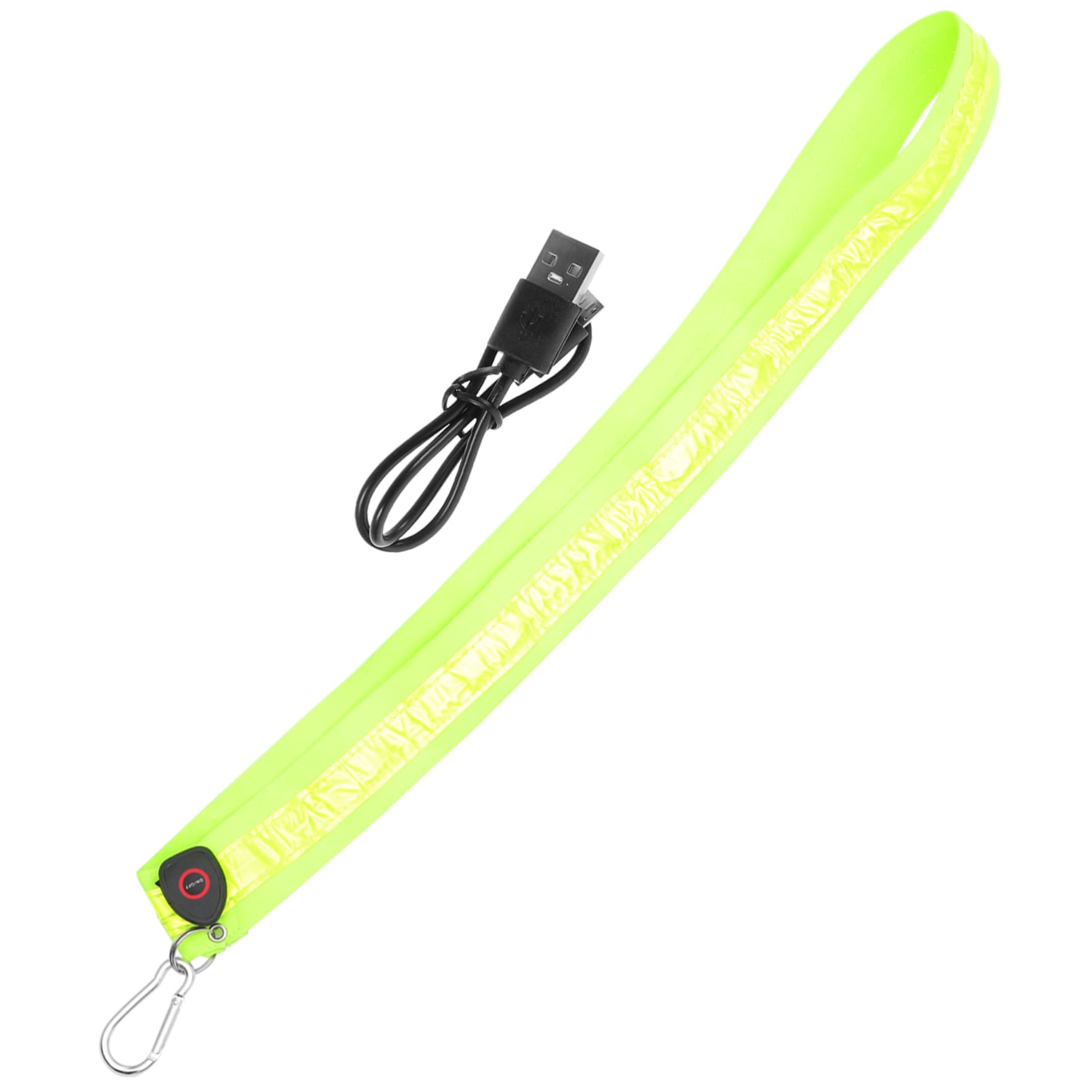 ibasenice Bretelles croisées Lumineuses Bande LED Ceinture d'épaule Ceinture LED Bracelet Lumineux de Course de Nuit Sangle de Bande réfléchissante Nylon Green