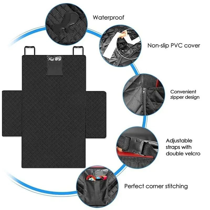 Funda Maletero Coche Perros, para Citroen C5 Station Wagon 2013+ Antideslizante antipelos Agua polvoy Suciedad Resistente Protector Maletero