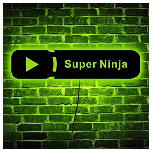 SOULSIS Personalice la decoración del arte de la pared de la señal LED de Youtube - Decoración de la sala de transmisión en vivo - Decoración LED - Regalo de luz de neón personalizado