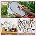Embroidery&Cross Stitch Frames for Display,9Pcs Circle/Oval/Rectangle/Octagonal Embroidery Hoops,Circular&Oval Frames for Embroidery Perfect for Sewing, Home Decor and Embroidery