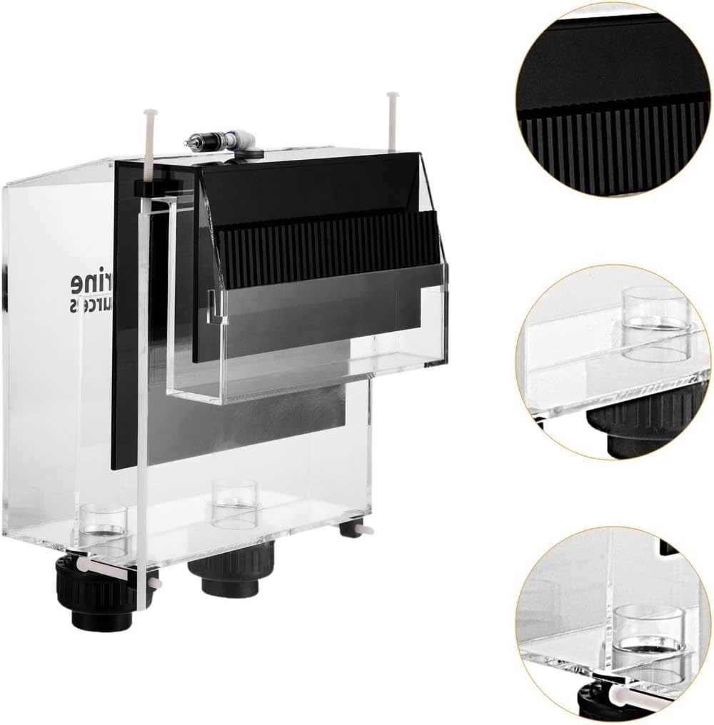 Amazon | Arfobug 大型オーバーフローボックス、サイフォン式吊り下げ