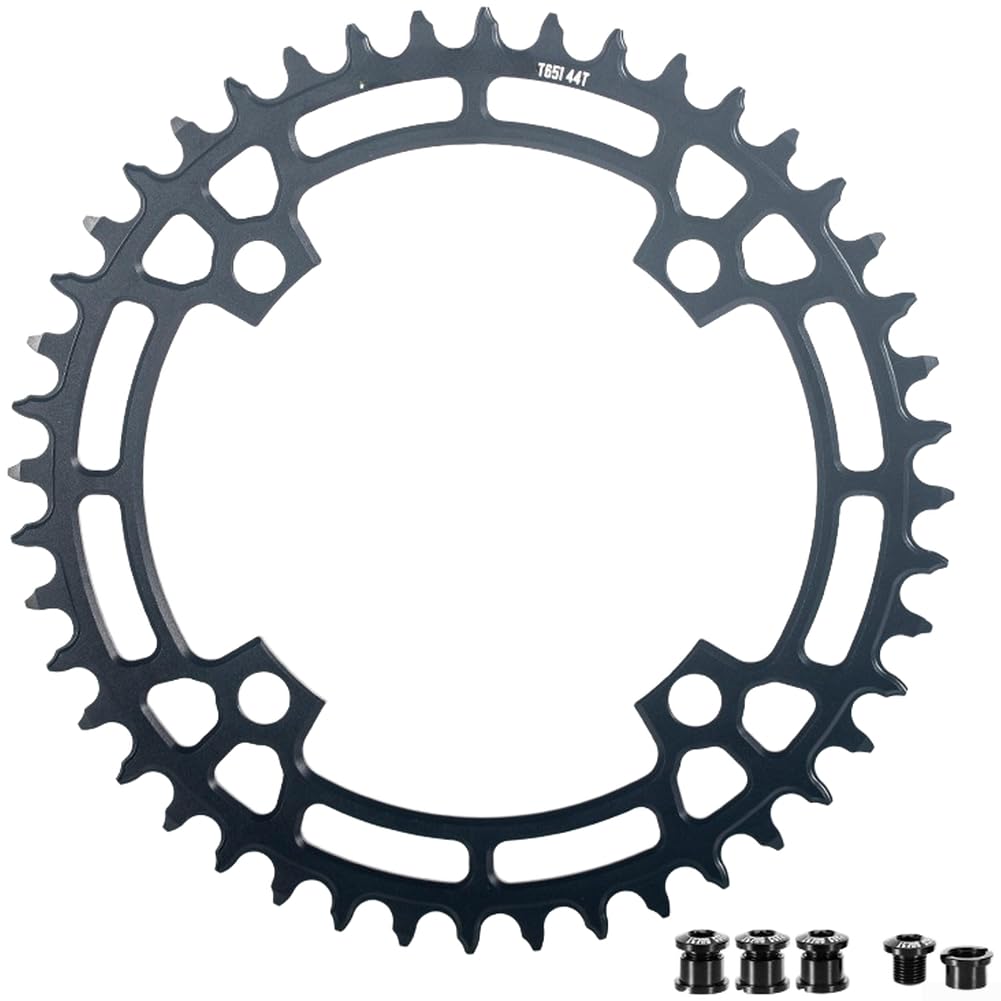 para plato CNC 7075-T651 44T Ligero para MTB para plato CNC
