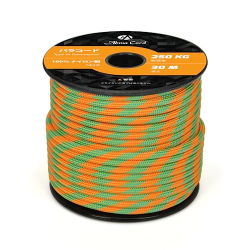 Abma Cord pR[h 4mm 7c ω׏d250kg 100%iC 30M - t