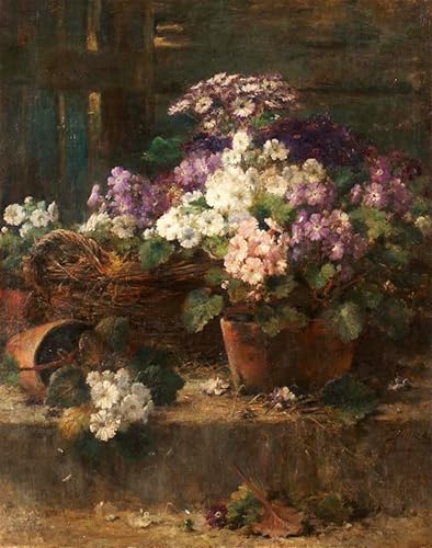 Impresión en lienzo Vasi da fiori 60x90cm que transforma tus paredes con arte floral único