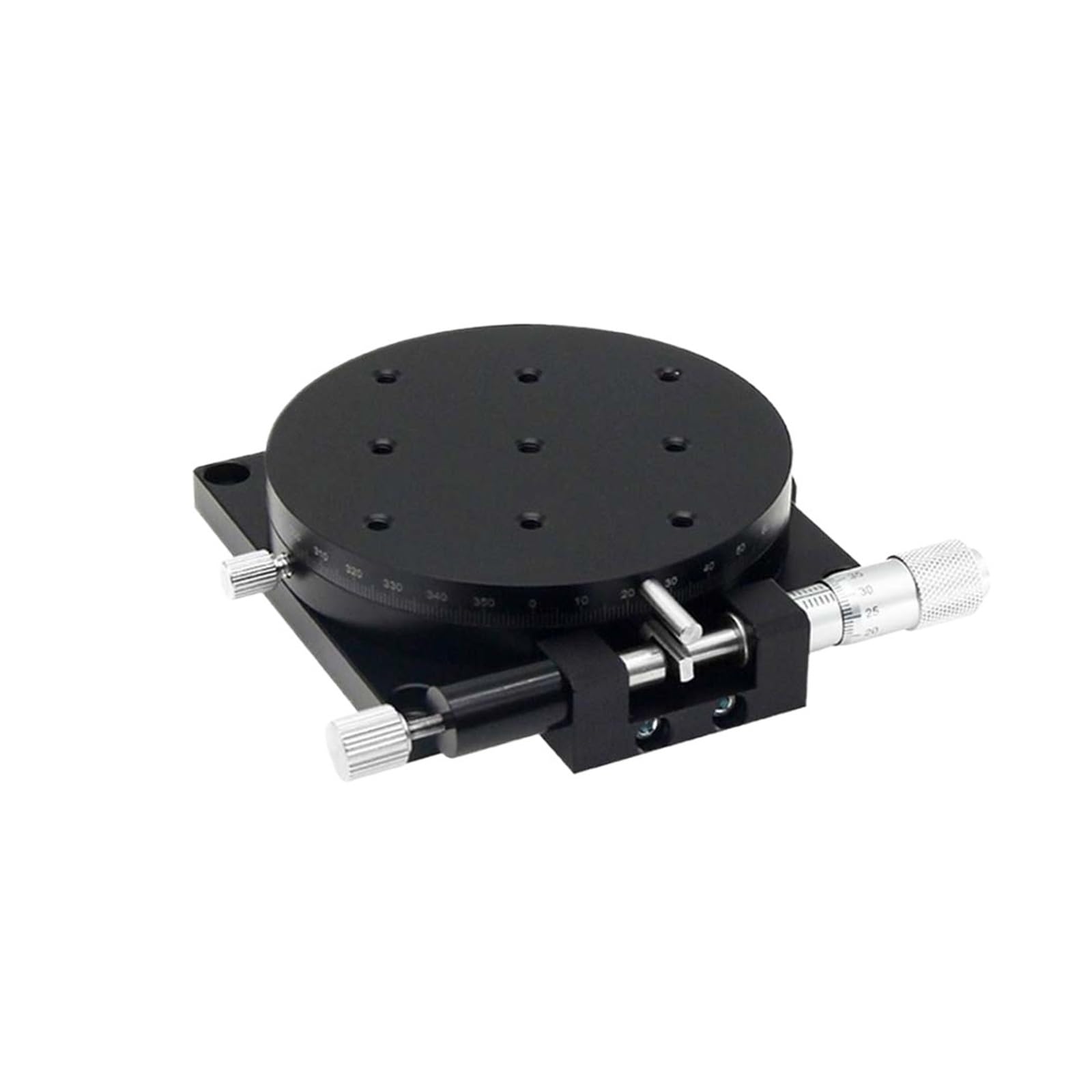 Amazon.co.jp: 回転リニアステージ R軸 60mm 手動 360度 重荷重 回転 