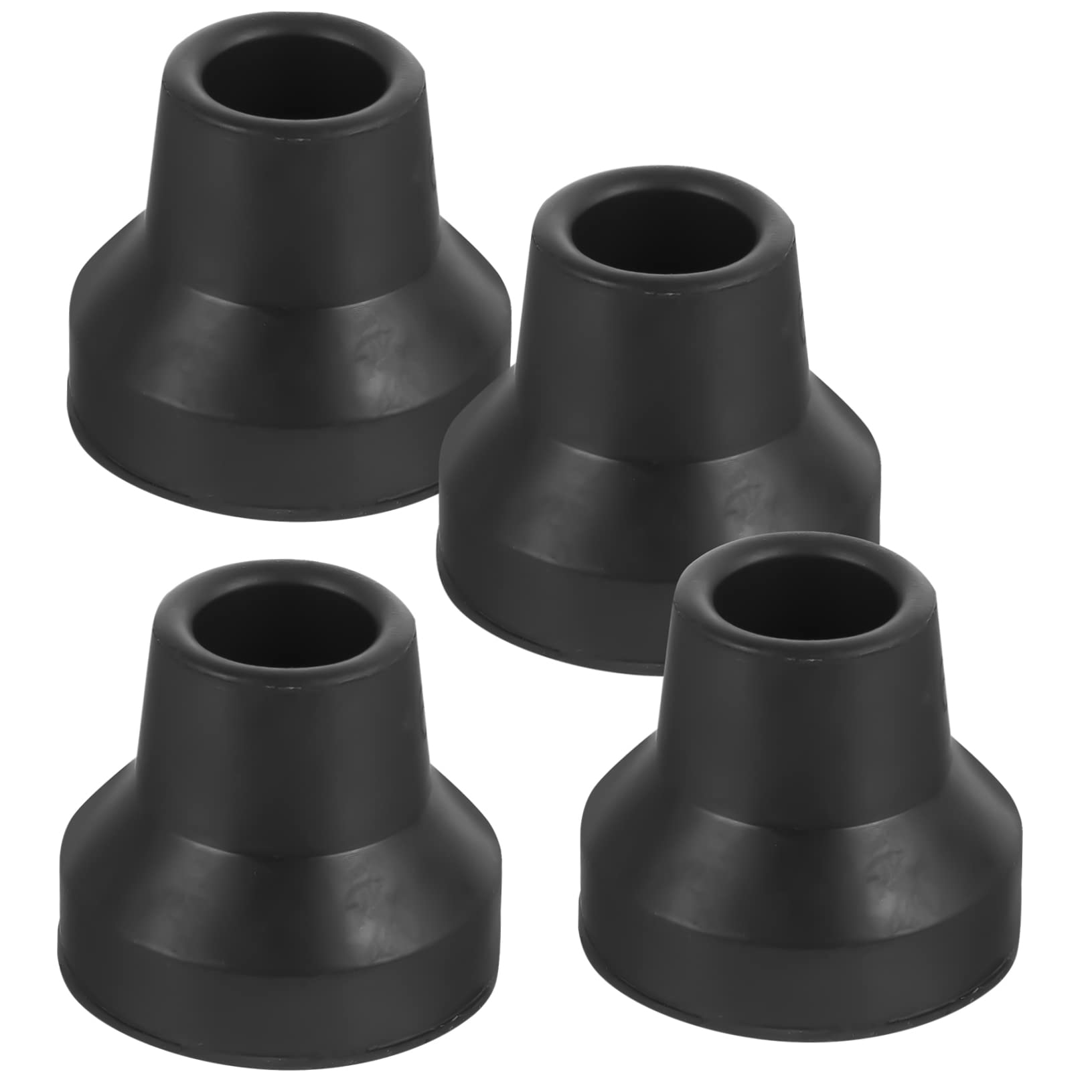 HAWILLOSCH 4pcs Crutch Pads for Crutches Canes Non-Slip Rubber Tips for Walking Cane Tips for Ice Snow