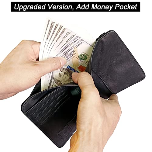 Image of Passport Holder for Travel Essentials, Passport Cover, Rfid Blocking Wallet | Travel Wallet, Leather, Passport Case, Travel Accessories, Vacation Luggage Must Haves, for Men Women