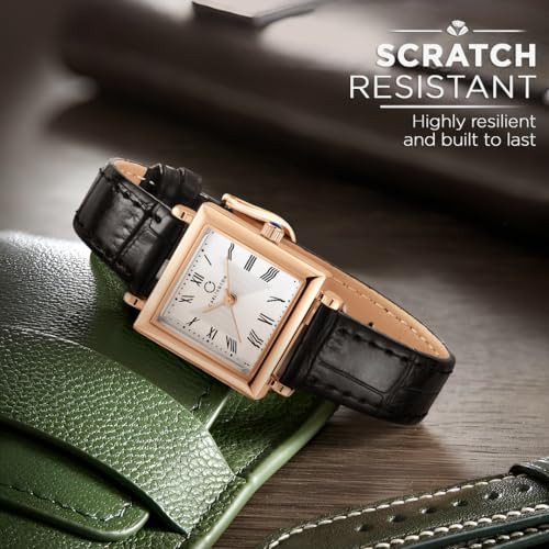 Image of Carlington Aura Series Analog Women Wrist Watches with Premium Leather Belt Strap | Premium Fashion Watches for Ladies | CT - 205