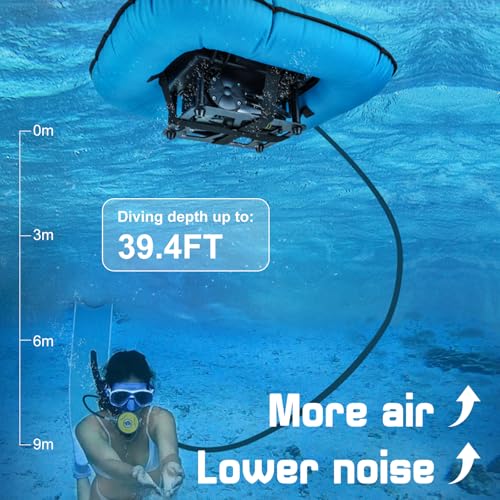 image for DS DCCMS DCCMS Diving Ventilator,Tankless Scuba Diving System with Rec
