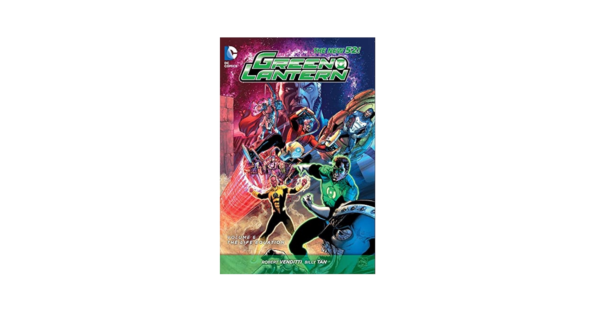The new 52 Green lantern dark アメコミ　解説書付き Amazon.com: Green Lantern Vol. 6: The Life Equation (The New