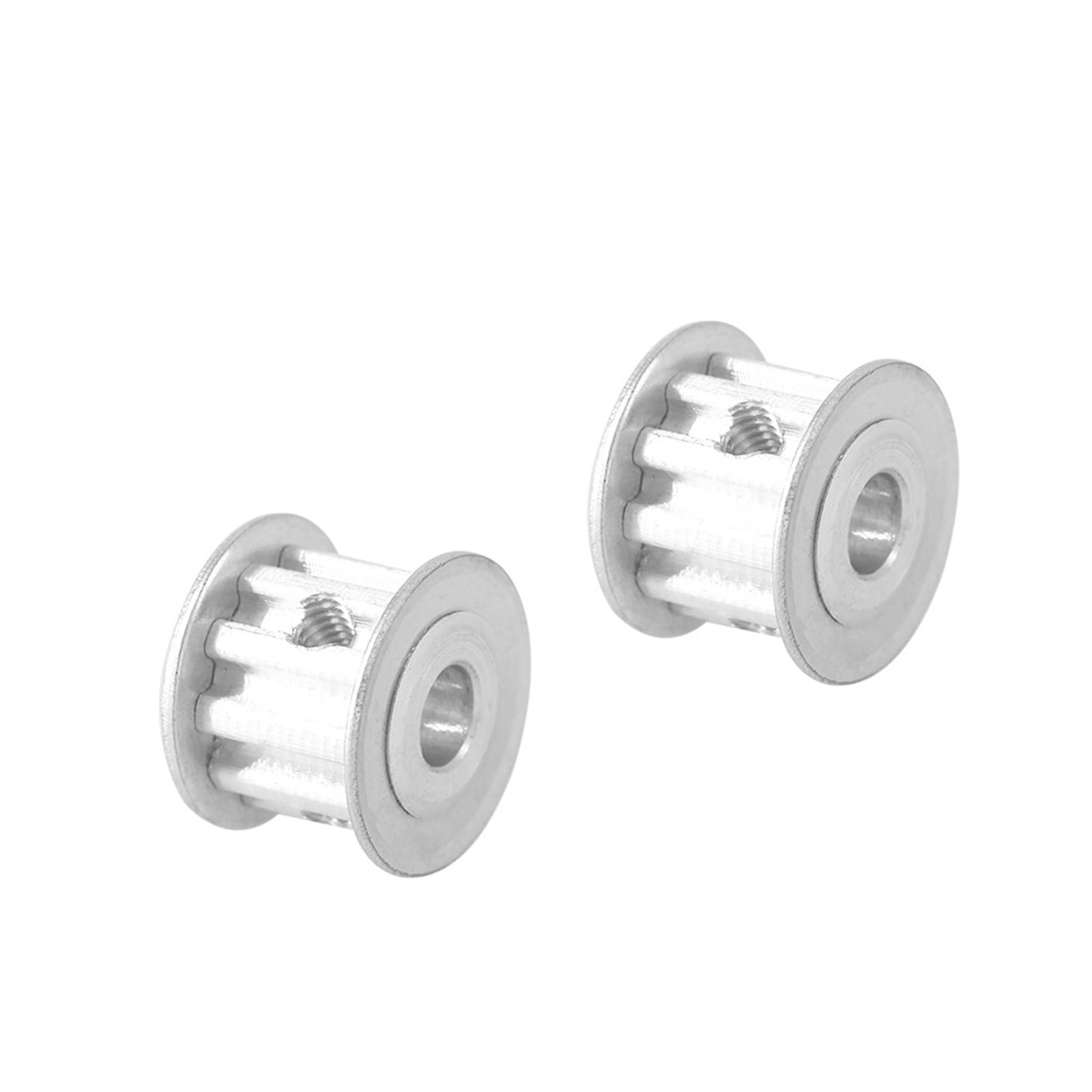2Pcs Transmission Pulley XL 10T 4/5/6/6.35mm Inner Bore 11mm Width Timing Belt Pulley(4mm)