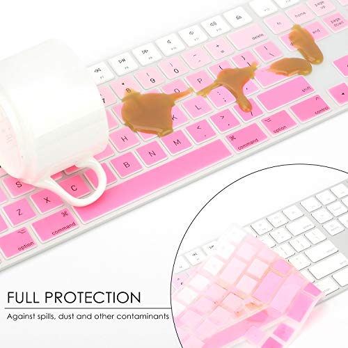 Clavier Tout Intérieur pour Apple iMac Magic Keyboard avec Clavier Numérique MQ052LL/A A1843 US